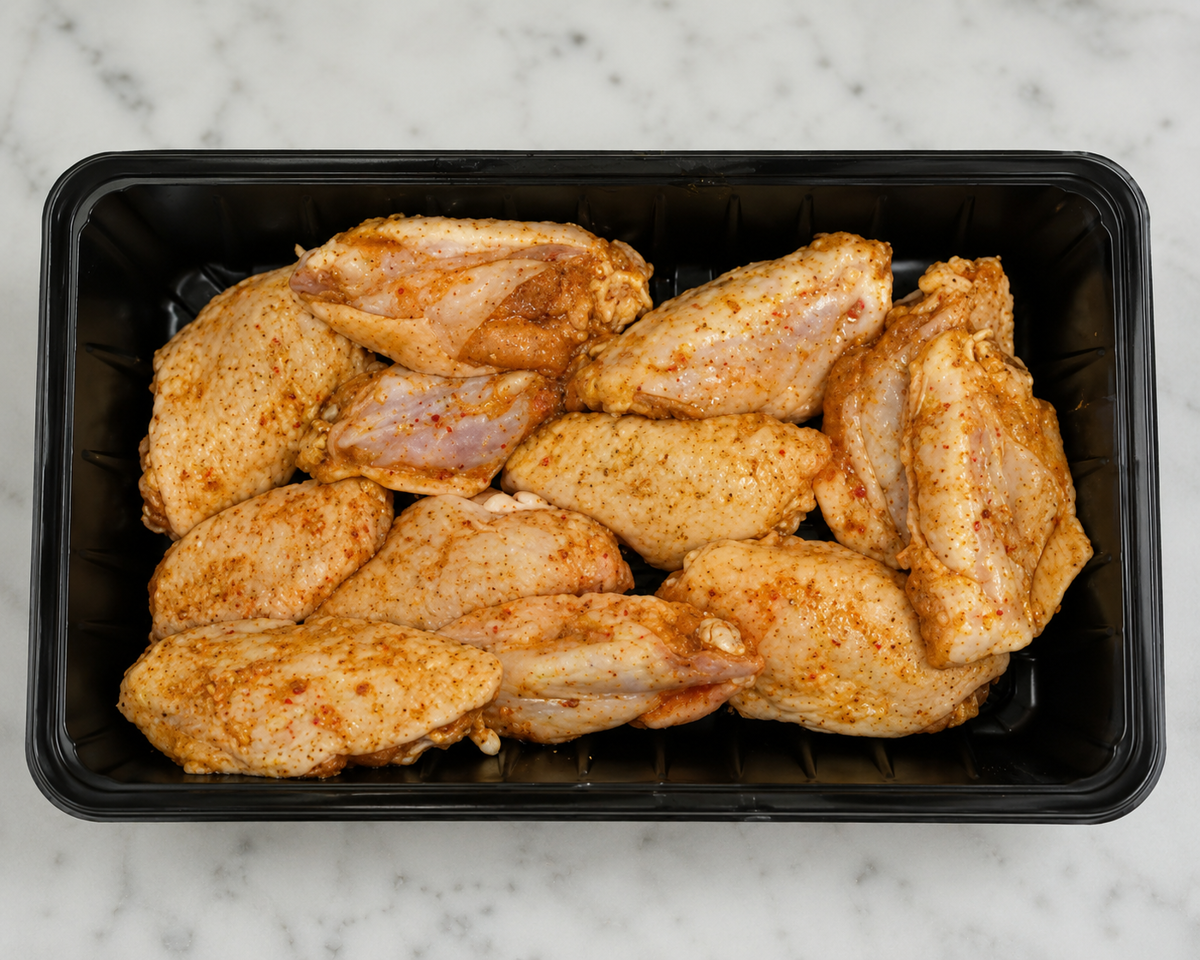 Fresh Marinated Halal Chicken Wings, 500g - 1kg