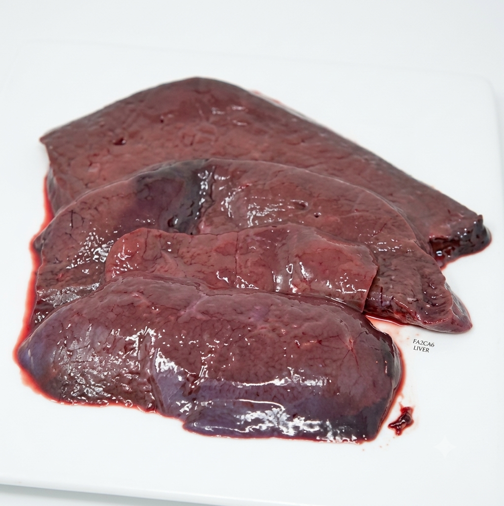 Fresh Beef Liver, 500g - 1kg